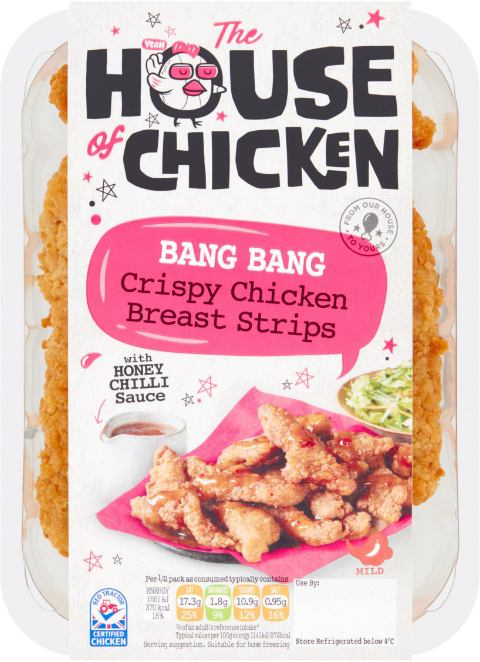 The House of Chicken - Bang Bang Crispy Chicken Breast Strips